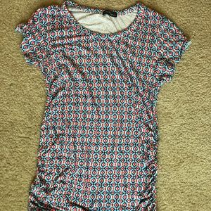 Stitch Fix Market Spruce Patterned Maternity top
